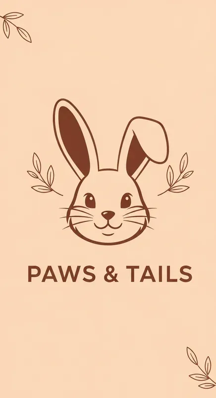 Friendly Minimalist Pet Logo Designs