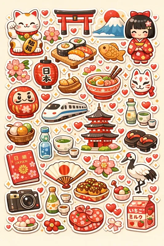 Whimsical Country Sticker Packs