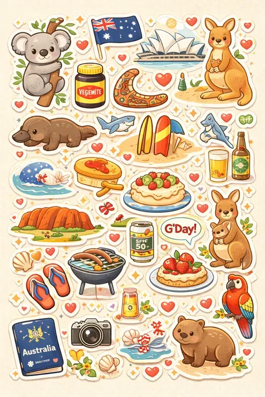 Whimsical Country Sticker Packs