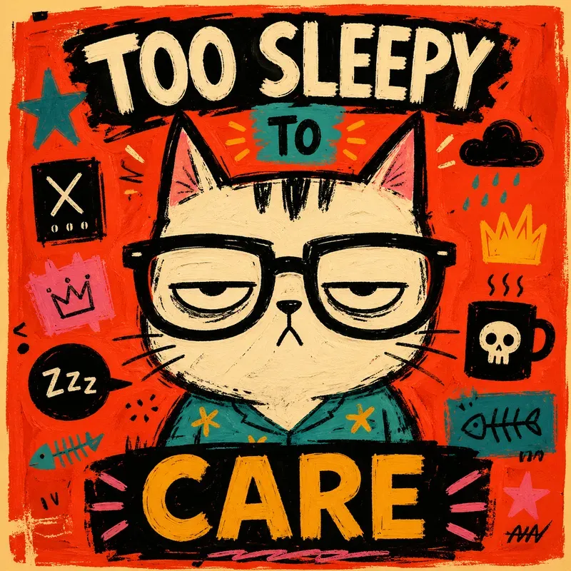 Playful Naive Cartoon Poster Generator