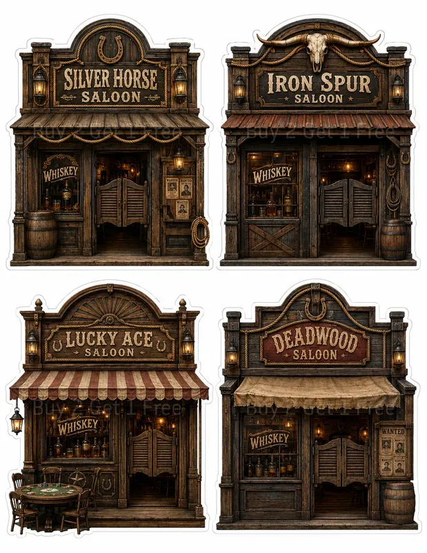 Western Storefront Junk Journals