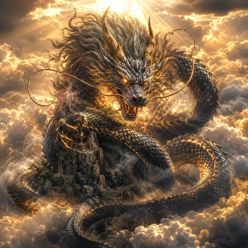 Golden Sky Dragons