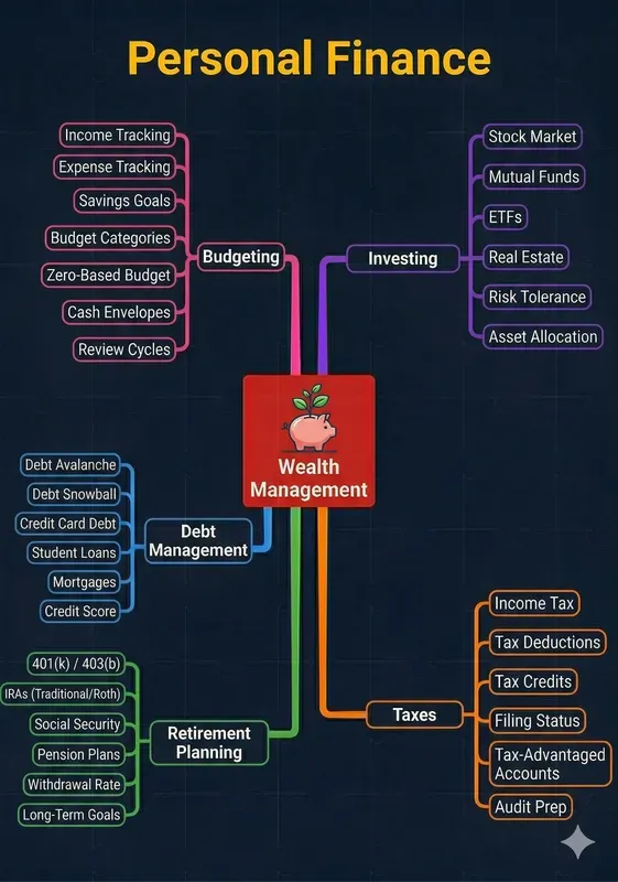 Versatile Mind Map Infographics