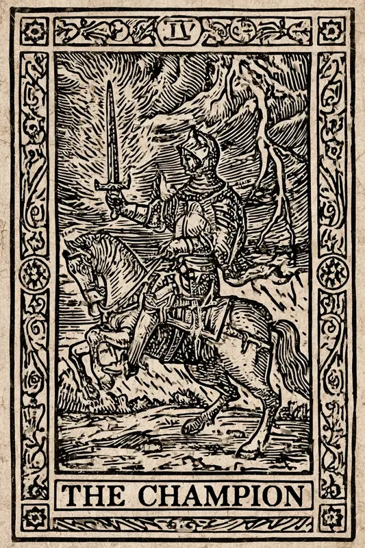 Occult Tarot Woodcut Cards