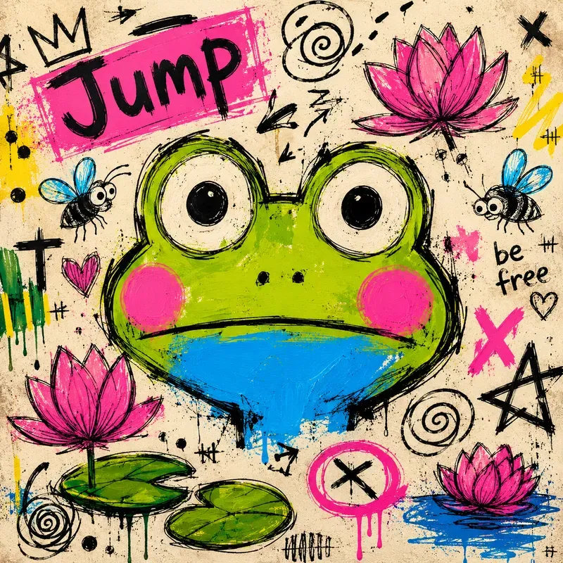 Urban Graffiti Animal Sketches