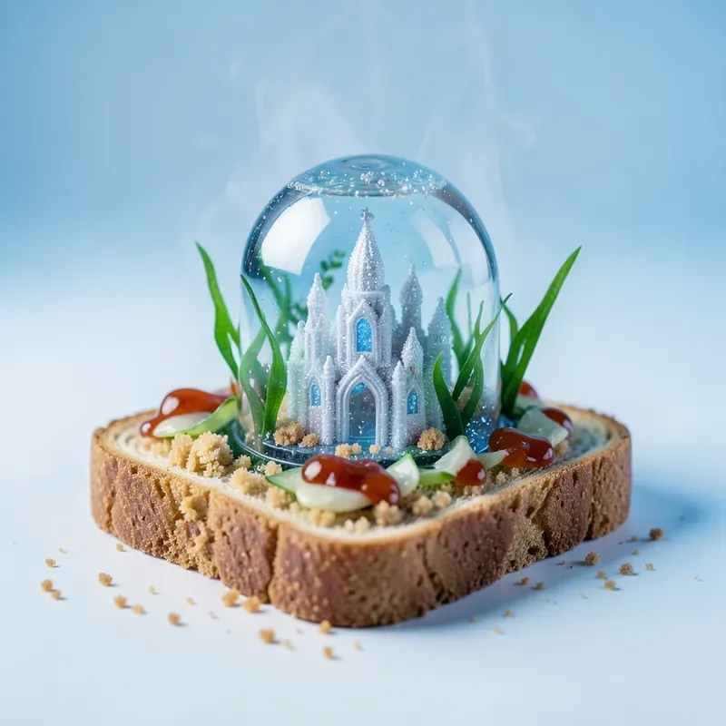 Miniature Worlds On Toast