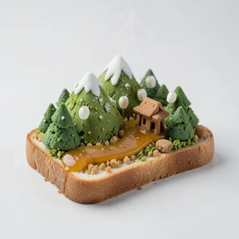 Miniature Worlds On Toast