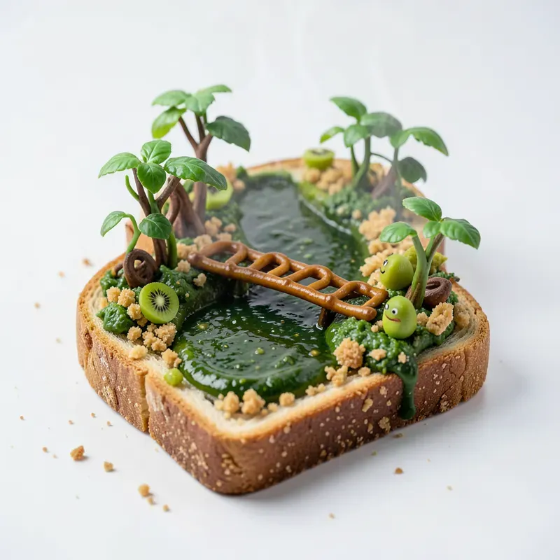 Miniature Worlds On Toast