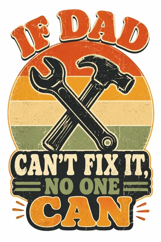 Retro Dad Tshirt Design Engines