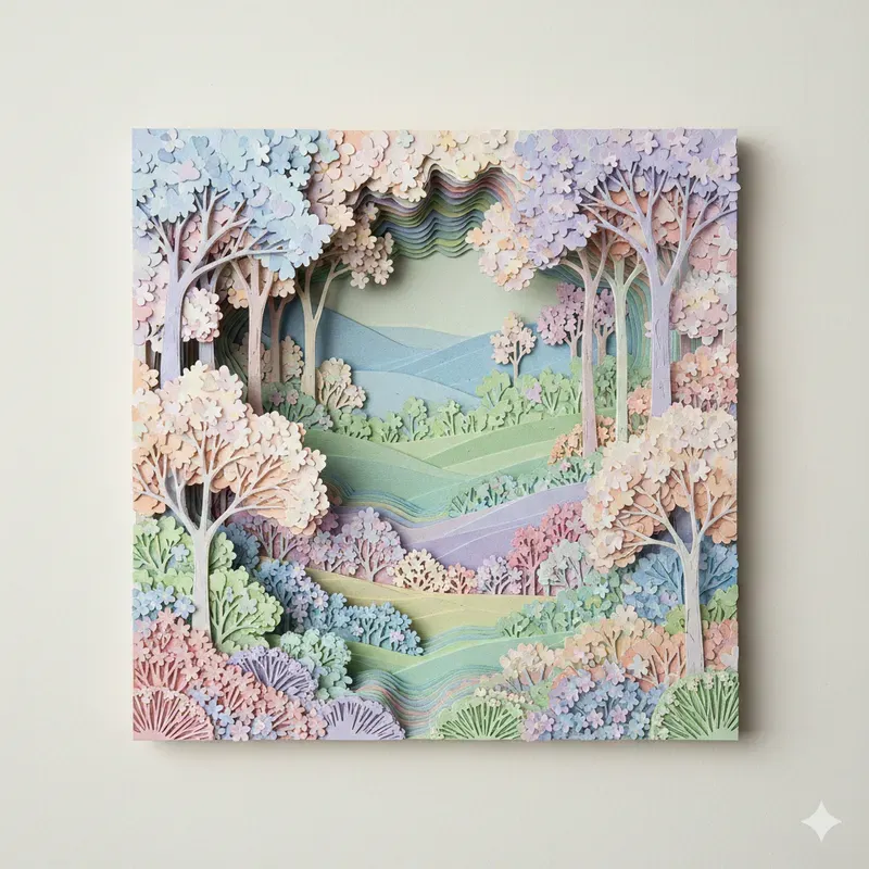 Sculptural Paper Worlds