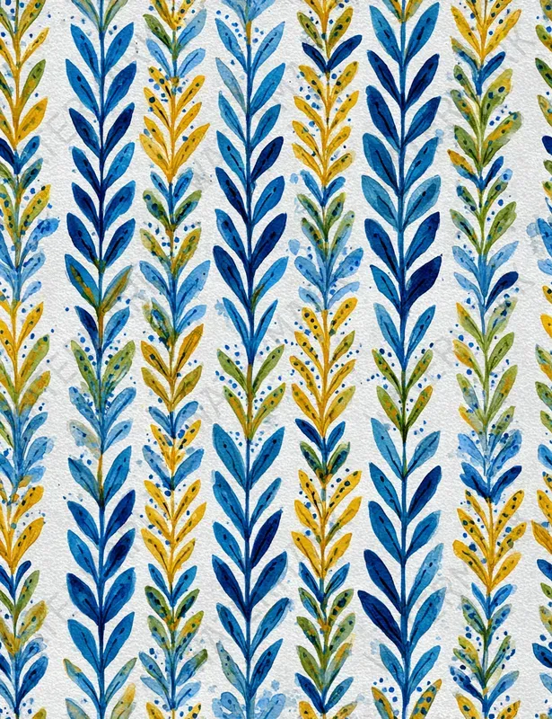 Summer Coastal Seamless Pastel Patterns