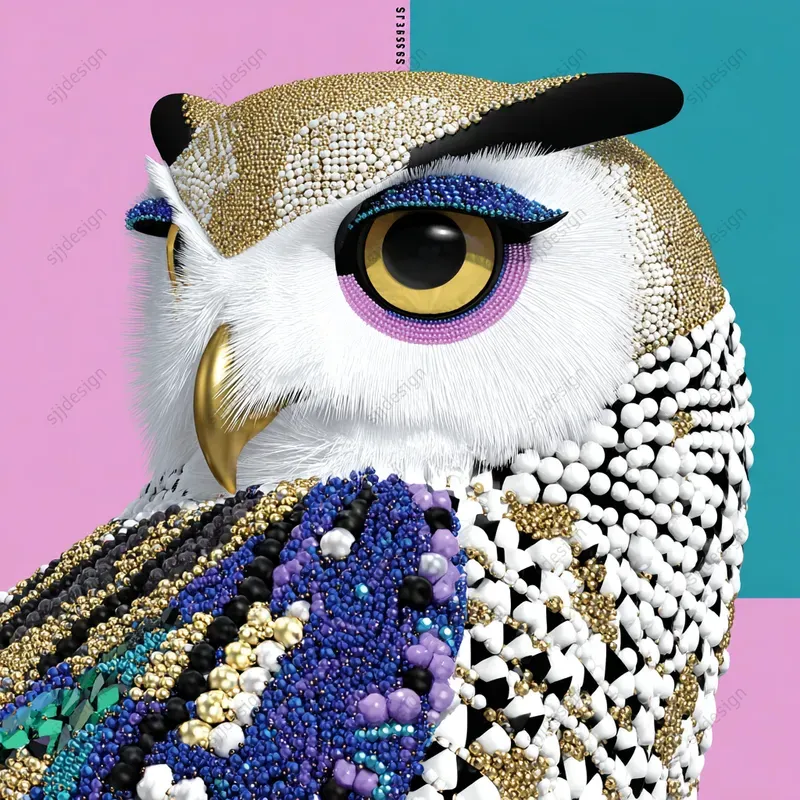 Maximalist Fashion Collage Art