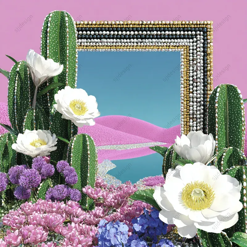 Maximalist Fashion Collage Art