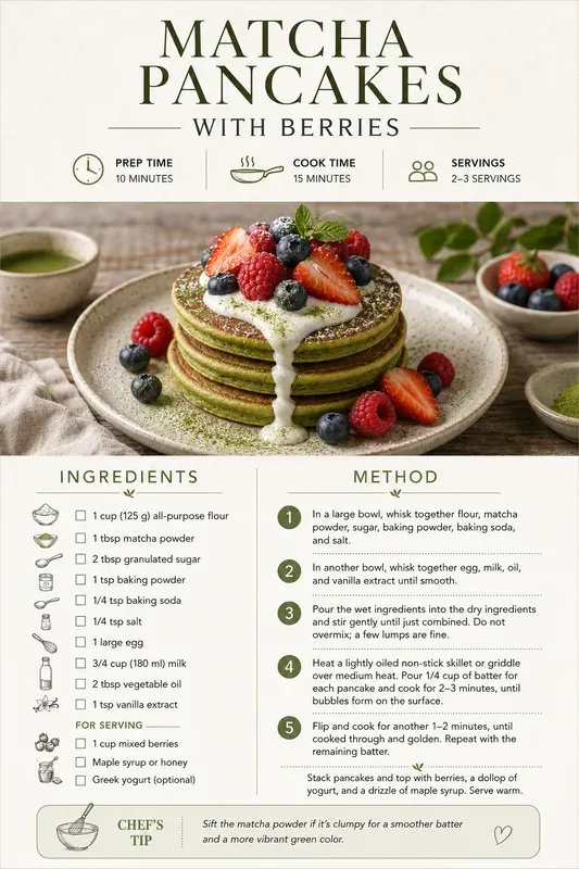 Recipe Infographic Poster Generator