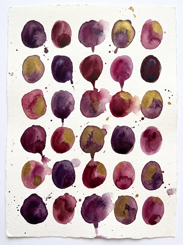 Watercolor Swatch Journal Papers
