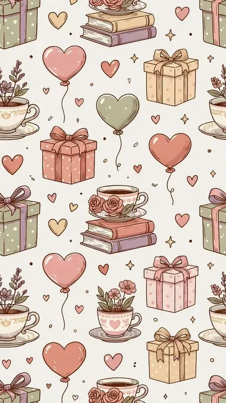 Pastel Coquette Cottagecore Patterns