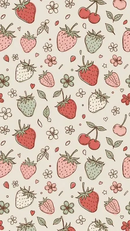 Pastel Coquette Cottagecore Patterns