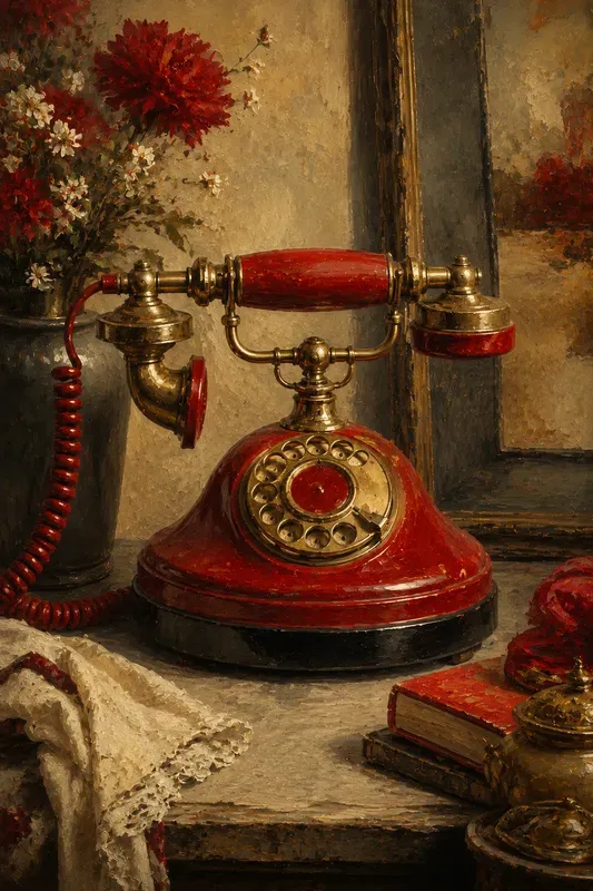 Charming Vintage Still Life Art