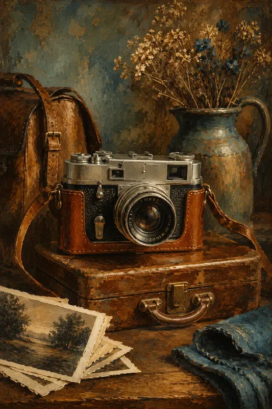 Charming Vintage Still Life Art