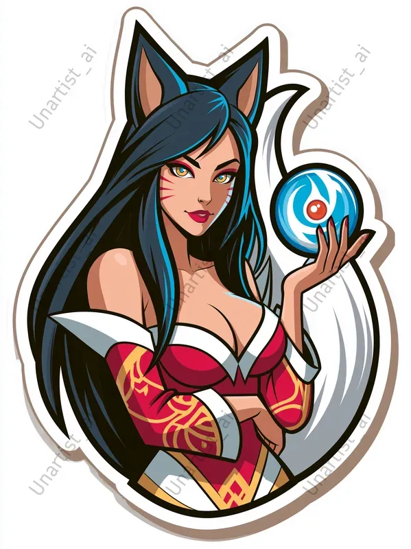 League Of Legends Champion Sticker Art