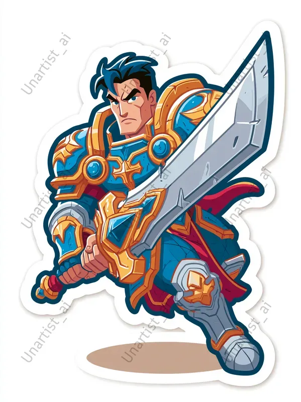 League Of Legends Champion Sticker Art