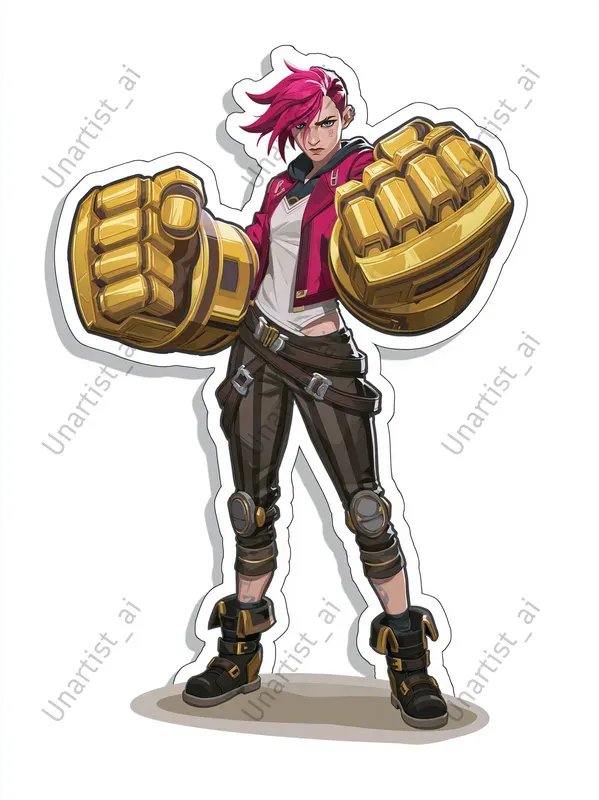 League Of Legends Champion Sticker Art