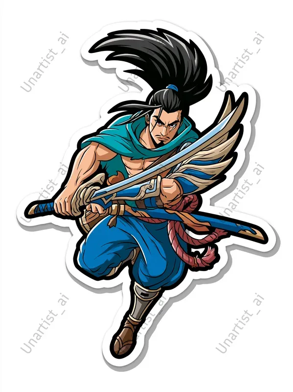League Of Legends Champion Sticker Art