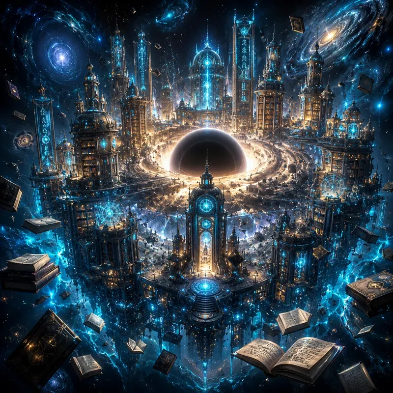 Neon Dreamscapes Beyond Reality