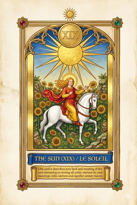 Medieval Tarot Cards