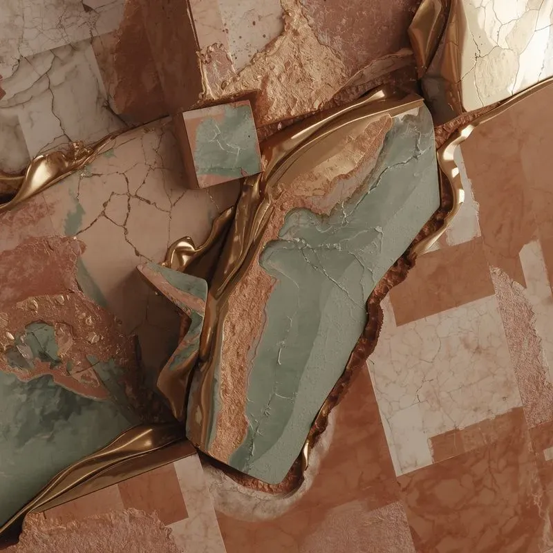 Pro Abstract Liquid Metal Textures