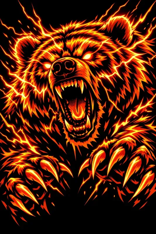 Ferocious Neon Animals Mastersets