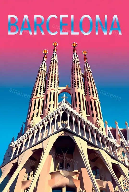 Retro Modern Travel Posters
