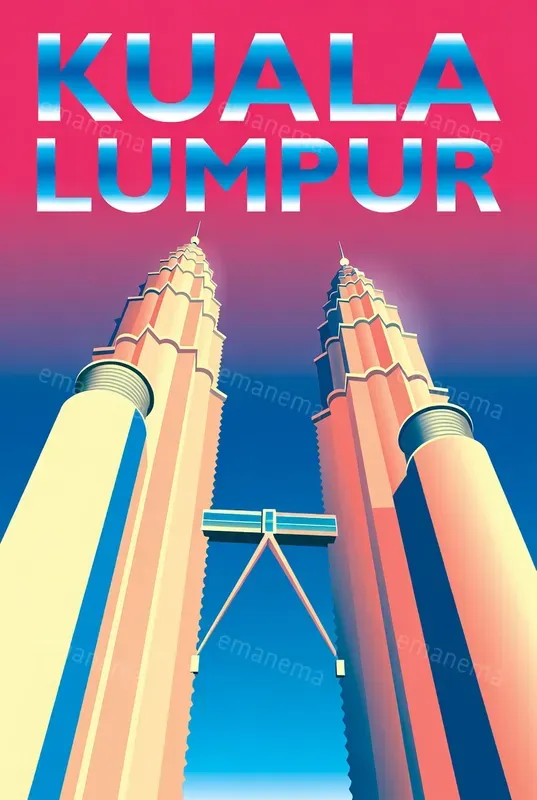 Retro Modern Travel Posters