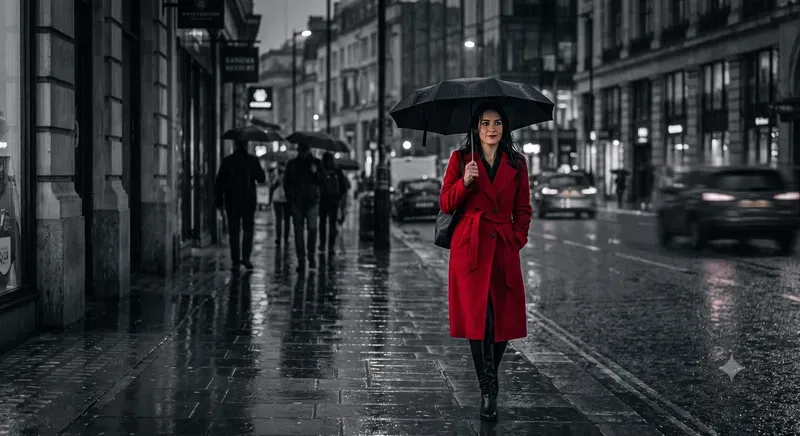 Emotional Selective Color Photography