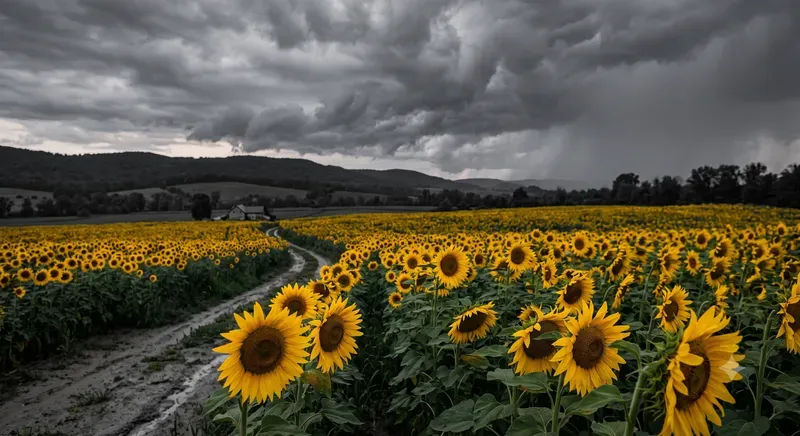 Emotional Selective Color Photography