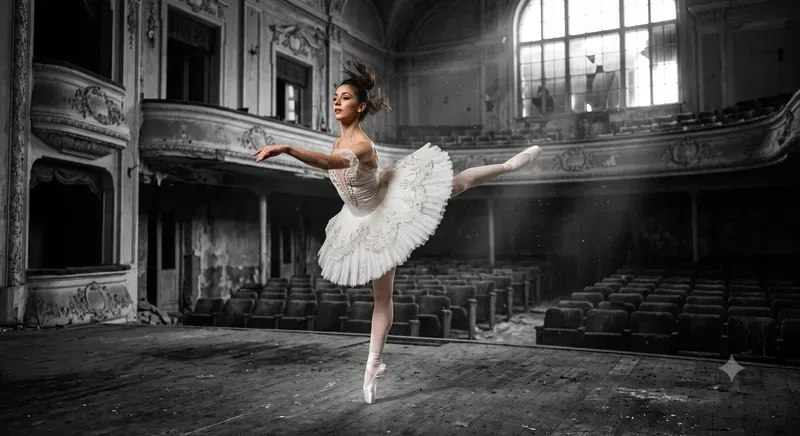 Emotional Selective Color Photography