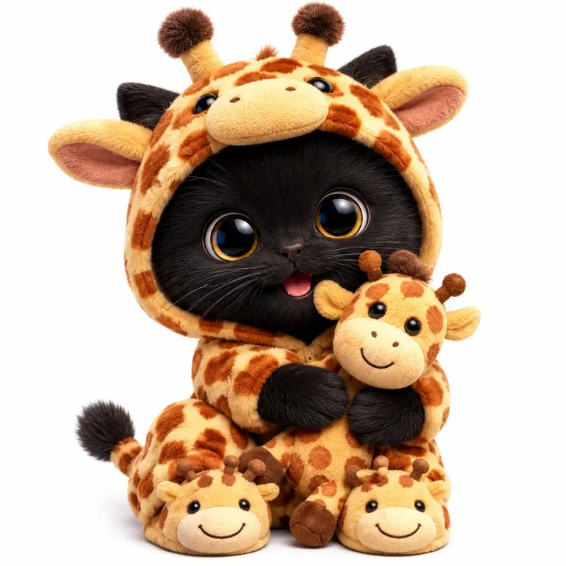 Cute Plush Pet Portraits