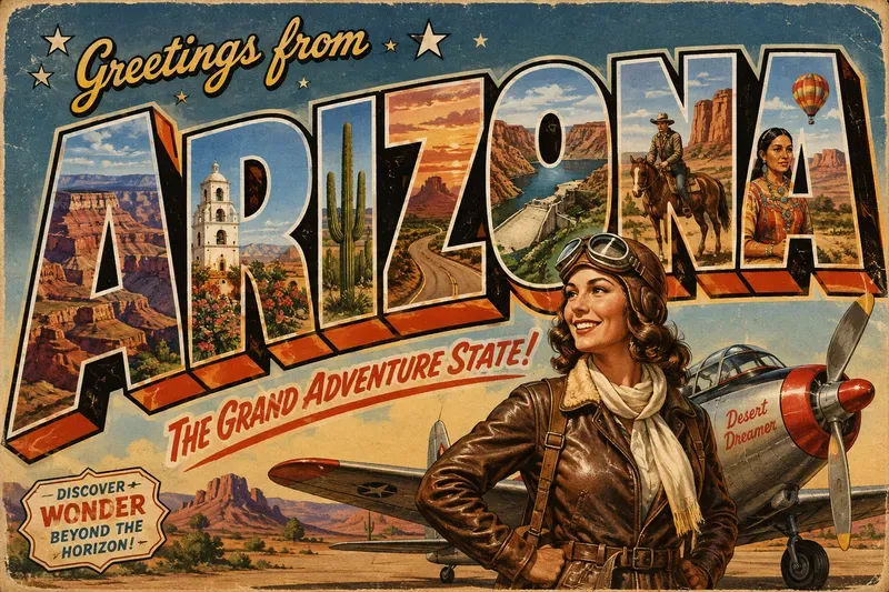 Vintage Travel Postcards