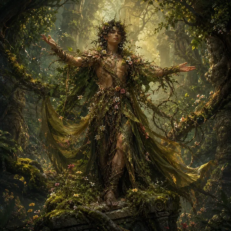 Elemental Deity Portrait Series
