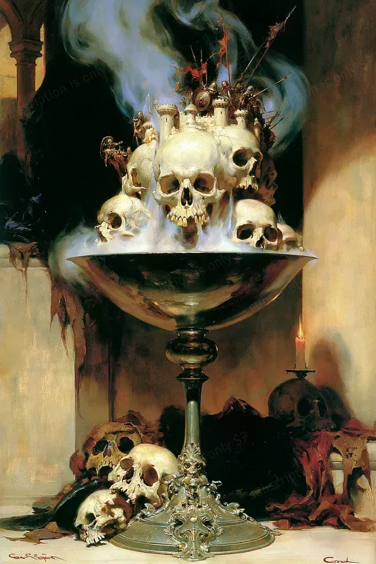 Gothic Oil Fantasy Realms