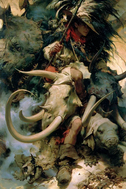 Gothic Oil Fantasy Realms