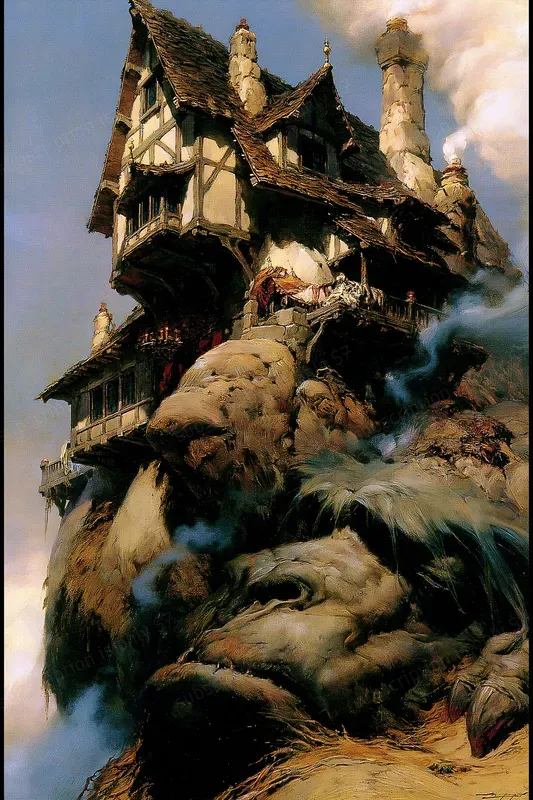 Gothic Oil Fantasy Realms