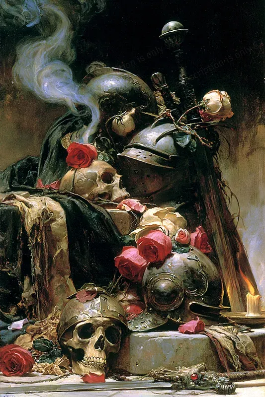 Gothic Oil Fantasy Realms