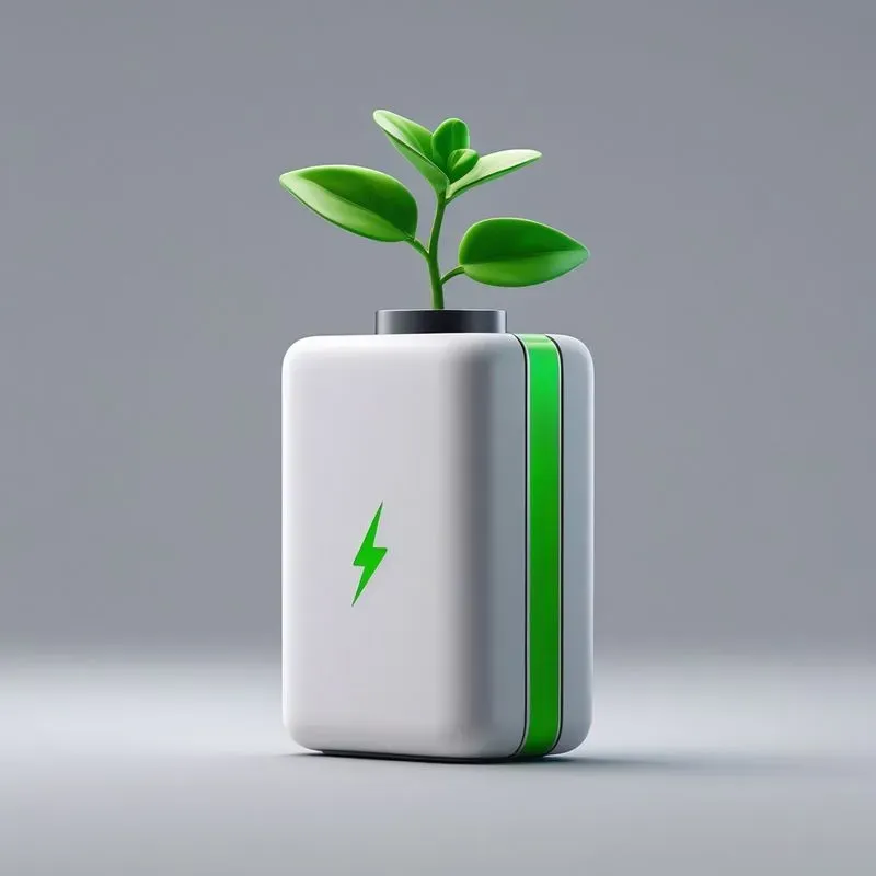 3D Eco Green Tech UI Icons