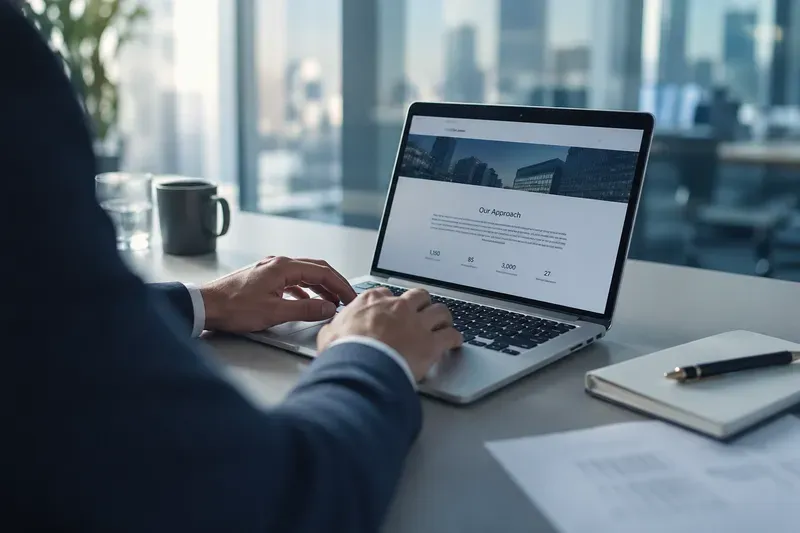 Cinematic Faceless Corporate Stock Photos