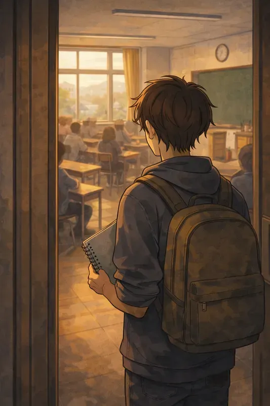 Cinematic Back View Story Illustrations