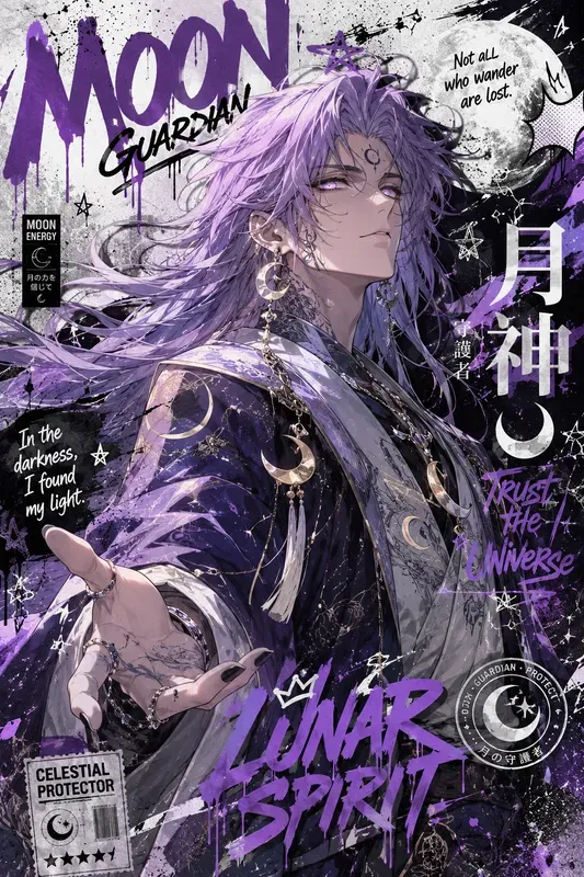 Anime Graffiti Poster Art