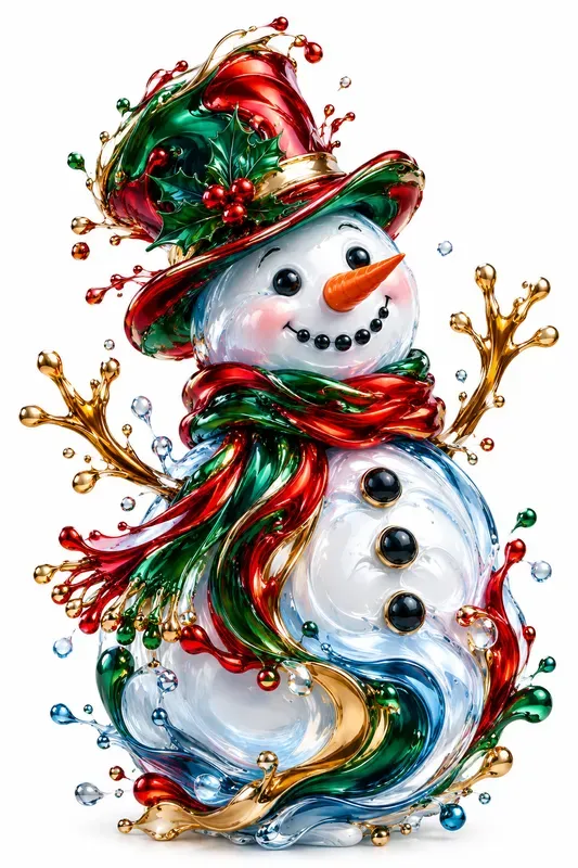 Premium Christmas Art Illustrations