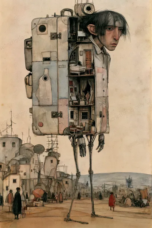 Surreal Psychedelic Character Oddities