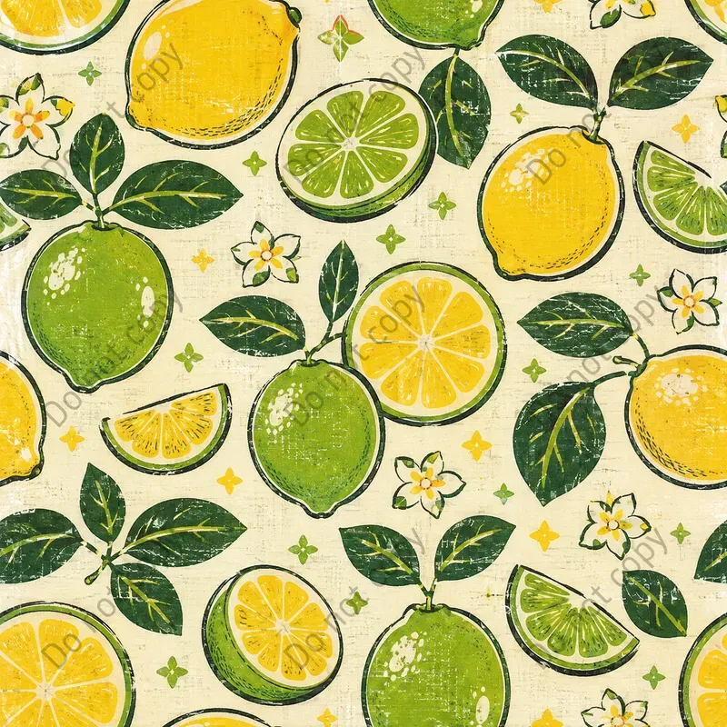 Vintage Oilcloth Seamless Tiles